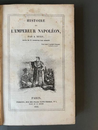 null [19th century literature]. Set of 6 books.
- HUGOU (Désiré). Poésies diverses....