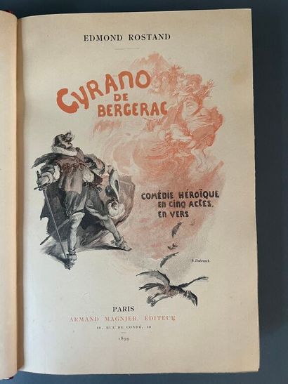 null ROSTAND (Edmond). Cyrano de Bergerac. Drama in five acts. Paris, Armand Magnier,...