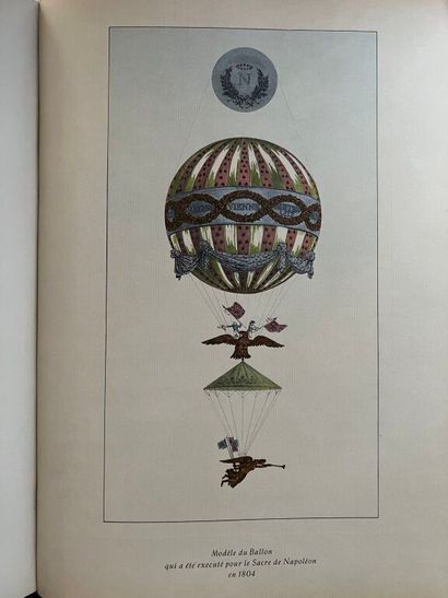 null GIBBS-SMITH (C.H). Balloons. S.l., Éditions du chêne, 1959. In-folio, XV p....