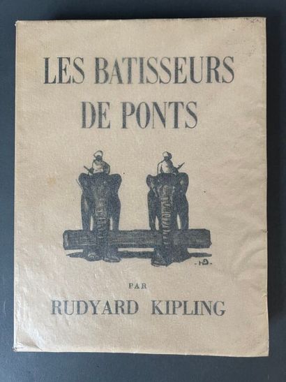null DELUERMOZ. KIPLING (Rudyard). Les bâtisseurs de ponts. Paris, Mornay, (coll....