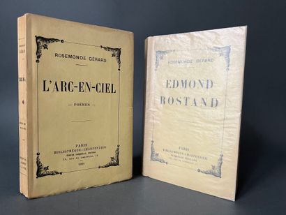 null GÉRARD (Rosemonde). Ensemble de 2 ouvrages.
- L'arc-en-ciel. Paris, Charpentier,...