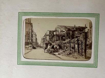 null [Paris Commune]. Ruins of Paris. May 1871. S.l., s.n., [1871]. Photographic...