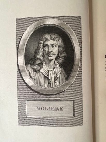 null LELOIR. MOLIÈRE. Théâtre complet de J. B. Poquelin de Molière. Paris, Lib. des...