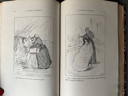 null FORAIN (J.-L.). The Parisian comedy. 250 drawings. Paris, Charpentier, 1892....