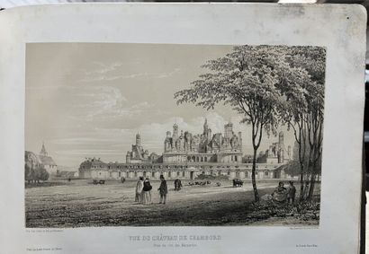 Album of the restored castle of Blois and...