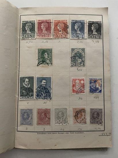 null Set of stamps including France, Moncaco, Colonies, Germany, Europe ... and mail...