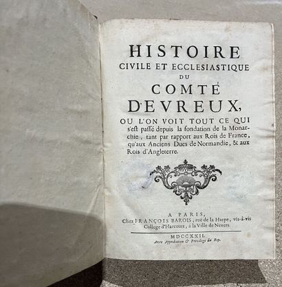 [Normandie]. Histoire civile et ecclésiastique...