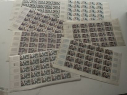 null Collection of modern stamps including France, Tunisia, Morocco, Algeria and...