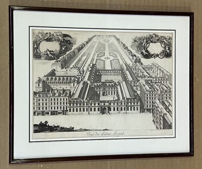 [Palais Royal]. Veüe of the Royal Palace....