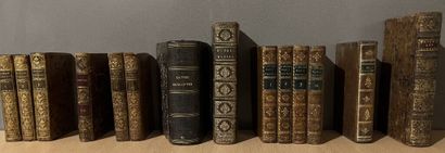 null Set of bound and paperback books, and booklets from the 17th to the 20th century:
-...
