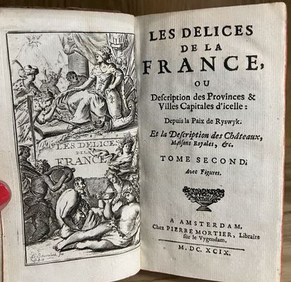 null ALQUIÉ (François-Savinien). Les délices de la France ou Description des Provinces...