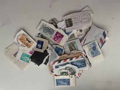 null Set of stamps including France, Moncaco, Colonies, Germany, Europe ... and mail...