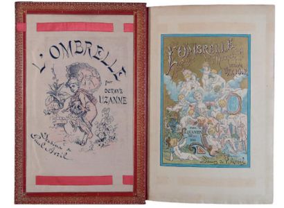 OCTAVE UZANNE L'Ombrelle. Le Gant. Le Manchon. Paris, Quantin, 1883. Un volume grand...