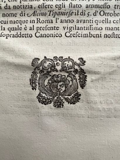 null [Galileo]. SALVINI (Salvino). Fasti consolari dell'Accademia Fiorentina. In...