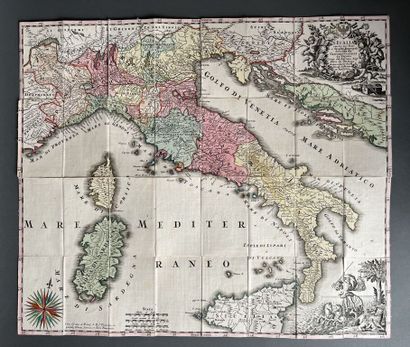 [Geographical map]. [Italy]. CANTELLI (Giacomo)....