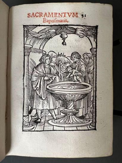 null [Livre du XVIe siècle]. [Liturgie, Salzbourg]. LIBELLUS agendarum, circa sacramenta,...