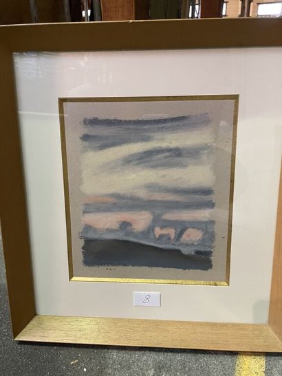 null Modern school of the 20th century. 
5 views of sky and sea.
5 gouaches on paper....