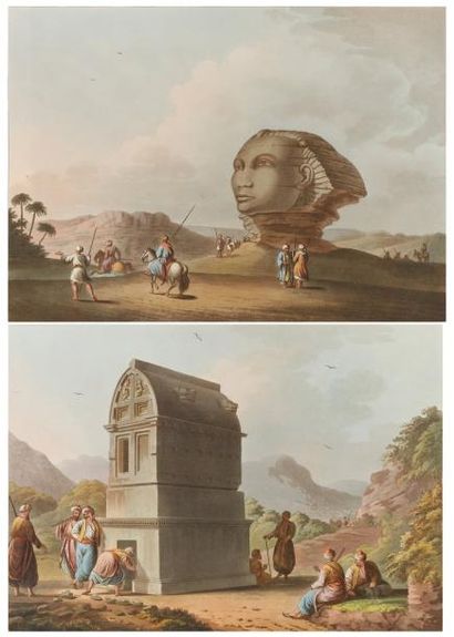 MAYER (LOUIS) [1755-1803] Vues en Egypte, d'après les dessins originaux en la possession...