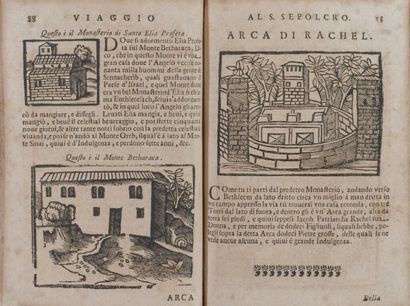 NOe (R.P. FRÀ) Viaggio da Venetia al S. Sepolcro et al Monte Sinai. 1 volume pt in-12...