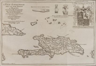 CHARLEVOIX (P. PIERRE-FRANÇOIS-XAVIER DE) Histoire de l'Isle espagnole ou de S. Domingue,...