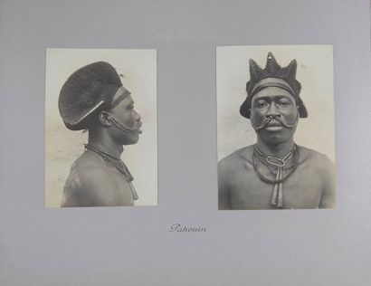 [Afrique] Capitaine Antony COTTES (1871-1913). Délimitation Congo-Kamerun 1905-1908....