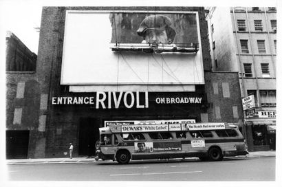 RIVOLI THEATRE, NEW YORK, 1978 Epreuve argentique...