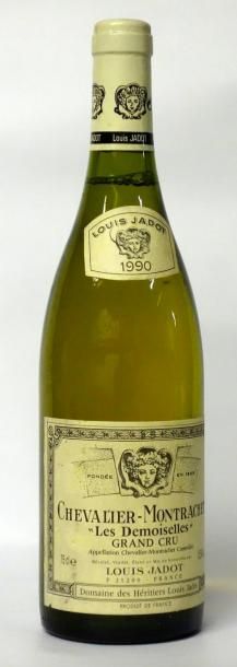 VINS BLANCS DE BOURGOGNE 1 Bouteille CHEVALIER MONTRACHET 1990 GRAND CRU « LES DEMOISELLES...