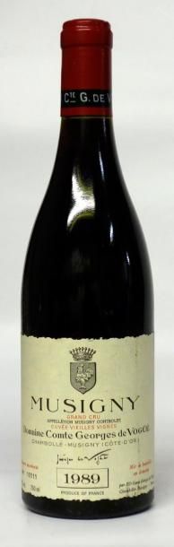 VINS ROUGES DE BOURGOGNE 1 Bouteille MUSIGNY « VIEILLES VIGNES » GRAND CRU COMTE...