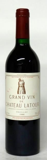 VINS ROUGES DE BORDEAUX 1 Bouteille CHÂTEAU LATOUR 1er GRAND CRU CLASSÉ PAUILLAC...