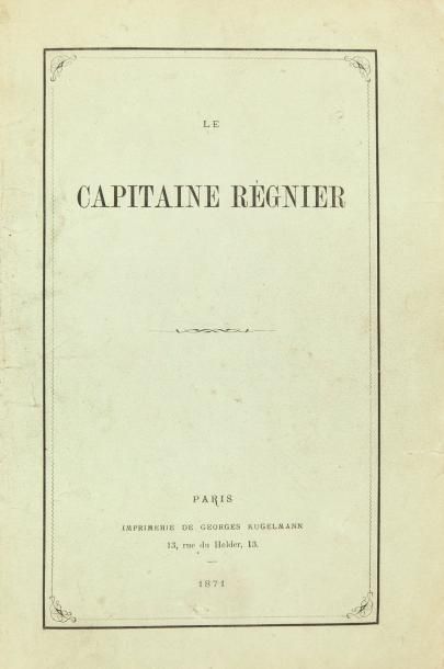 CAMP (Maxime du) Une histoire d'amour. 1 vol. in-12 broché. Paris Conquet 1888 (Edition...