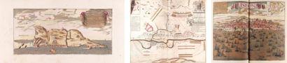 COLLECTIF Diverses cartes de géographie, où l'on peut voir le Théâtre de la Guerre...