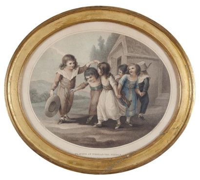 null Ensemble de six gravures anglaises William NUTTER (1754-1802) «The Visit Returned...