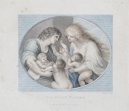  Ensemble de six gravures anglaises William NUTTER (1754-1802) «The Visit Returned...