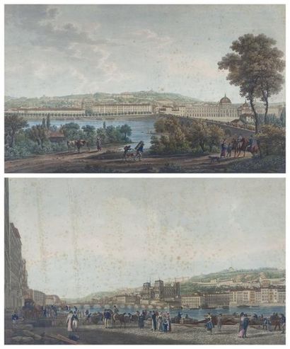 Lyon, début du XIXe siècle Gravé par Philibert-Louis DEBUCOURT (1755-1832)