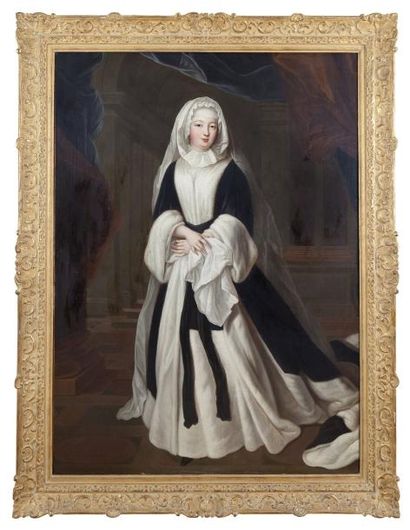 Attribué à Louis de SILVESTRE (1675- 1760) «Portrait de Louise Françoise de Bourbon,...