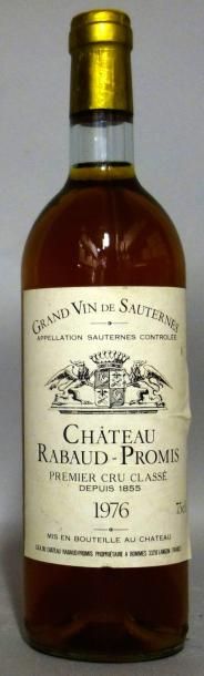 null 1 Bouteille CHÂTEAU RABAUD PROMIS 1976