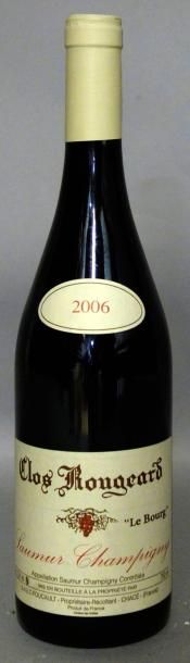 null 1 Bouteille CLOS ROUGEARD «LE BOURG» 2006