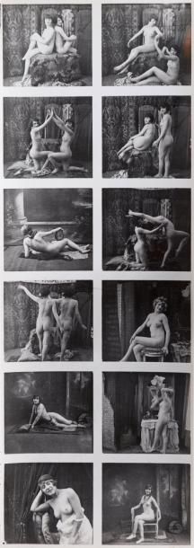 null CURIOSA. Série " Les deux amies " de Germaine Krull et diverses scènes. 1900-1930....
