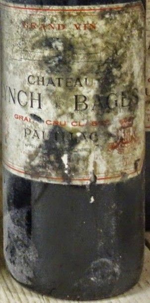 null 3 Bouteilles Château Lynch Bages 1995 

Pauillac 



3 étiquettes tachées.

3...