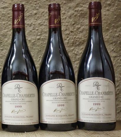 null 3 Bouteilles Chapelle Chambertin 1999

Rossignol Trapet