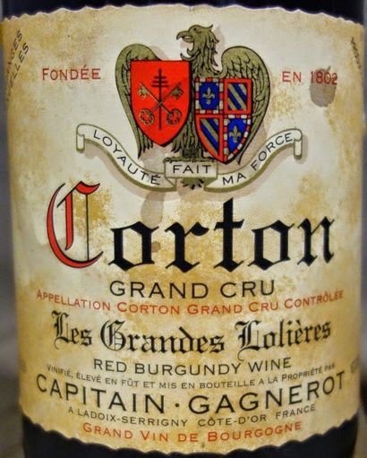 null 6 Bouteilles Corton «Les Grands Lolieres» 2002

Captain Gagnerot