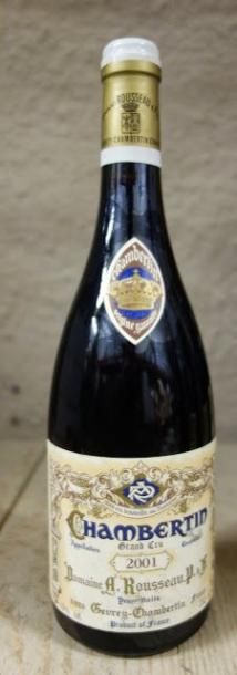 null 1 Bouteille Chambertin 2001 A. Rousseau