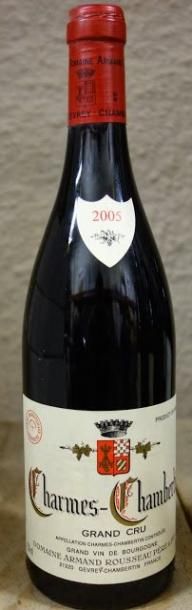 null 1 Bouteille Charmes Chambertin 2005 A. Rousseau