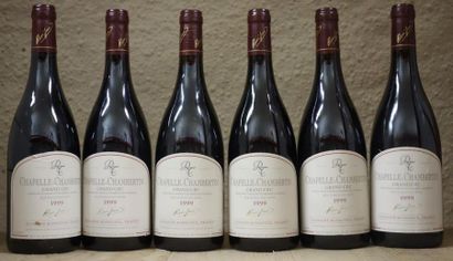 null 6 Bouteilles Chapelle Chambertin 1999 Rossignol Trapet