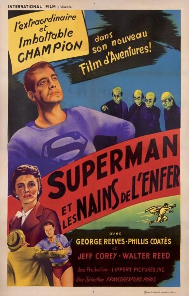 null SUPERMAN ET LES NAINS DE L'ENFER / SUPERMAN AND THE MOLE-MEN Film de Lee Sholem...