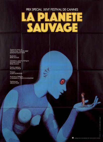 LA PLANÈTE SAUVAGE Film de René Laloux (1973)....