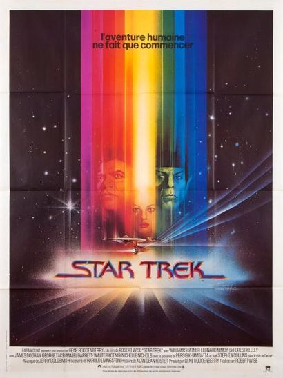 STAR TREK Film de Robert Wise (1979). Affiche...