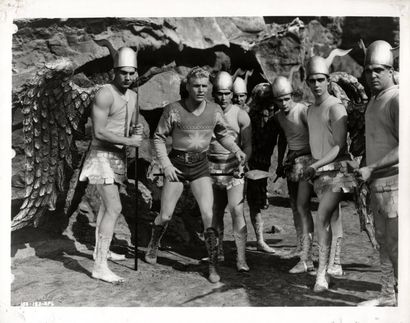 null FLASH GORDON Buster Crabbe dans le serial de Frederick Stephani et Ray Taylor...