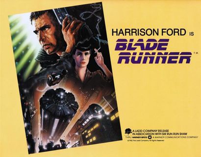 BLADE RUNNER Harrison Ford, Rutger Hauer...