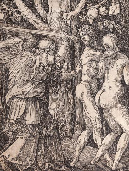 D'après DURER (Albrecht) (1471-1528) La Petite Passion. Suite incomplète de 35 planches...